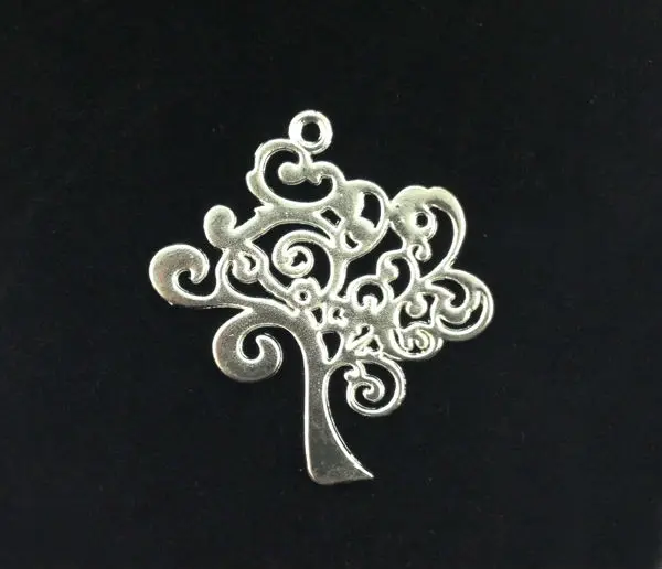 

20PCS Silver Plated Metal TREE OF LIFE Charm Pendants A15998SP