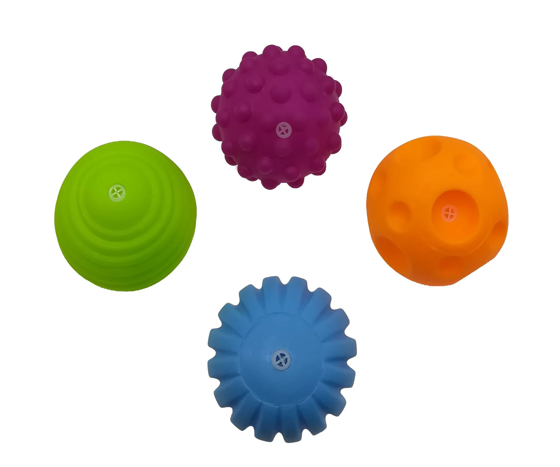

4-6 шт., набор текстурированных шариков для развития тактильных чувств