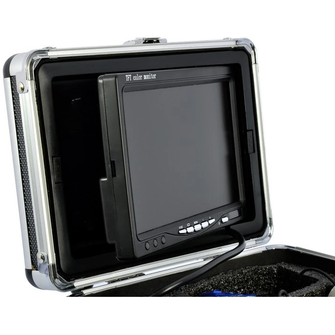 7 Inch LCD Underwater Video Camera System Fish Finder With 12Pcs Led Light Fishing Breeding Monitoring 1000TVL | Безопасность и