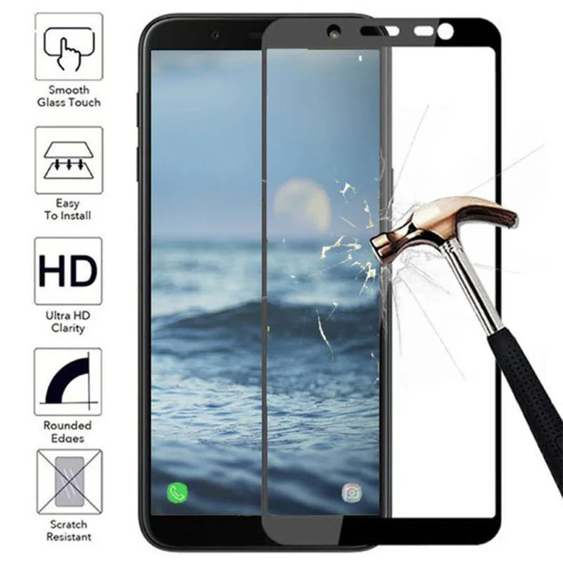 Защитное стекло для Samsung Galaxy J2 J4 J6 J8 2018 закаленное защиты экрана galaxi J 2 4 6 8 2j 4j 6j 8j