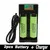 Белый NCR 18650B 3,7 V 3400 MAH 18650 литиевая аккумуляторная батарея для Panasonic фонарик батареи и USB зарядное устройство - Цвет: Белый