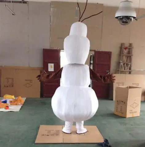 2018 высокое качество Олаф талисман маскарадный костюм Бесплатная доставка |