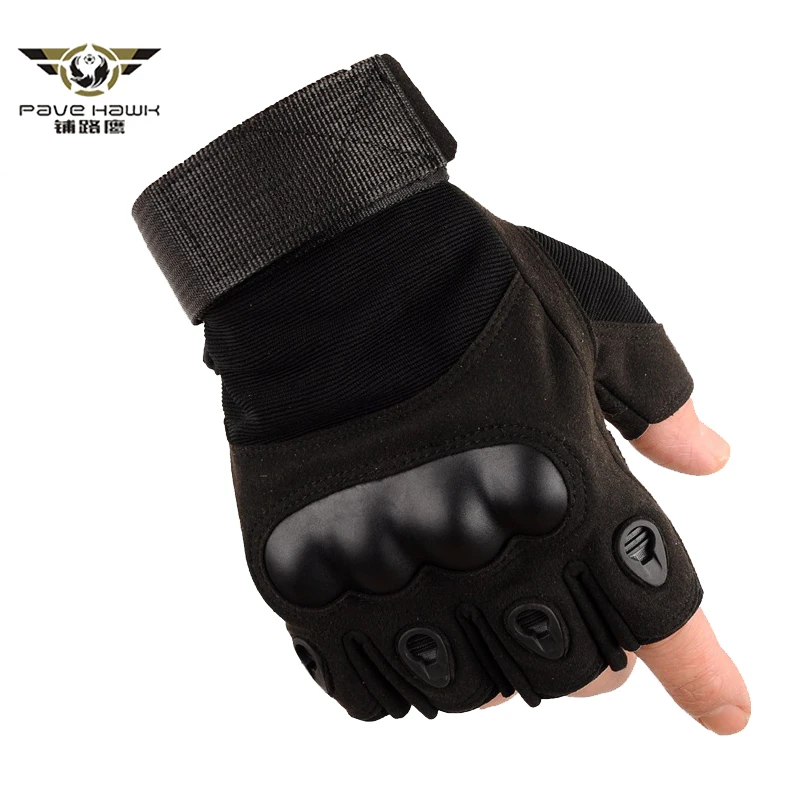 

Military Army Tactical Fingerless Gloves Shooting Paintball Airsoft Bicycle Motorcross Combat Hard Knuckle Half Finger Gloves