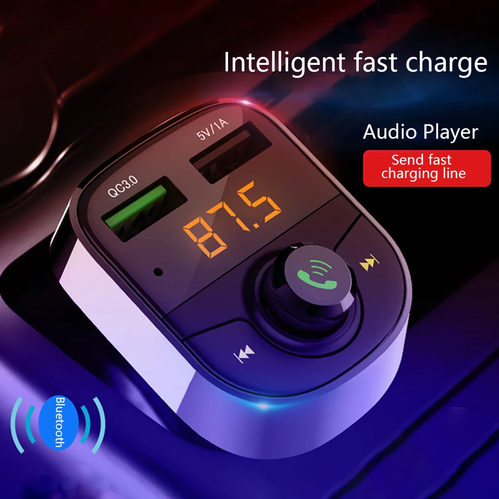 1 2 ''Автомобильный MP3 Bluetooth QC3. 0 громкоговоритель Мобильный Голосовое
