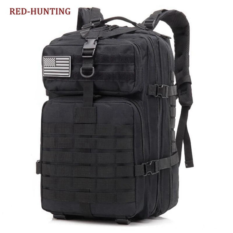 

Military Tactical Trekking Backpack 40L Hiking Camping Bag Molle Rucksacks Waterproof Attack Backpacks