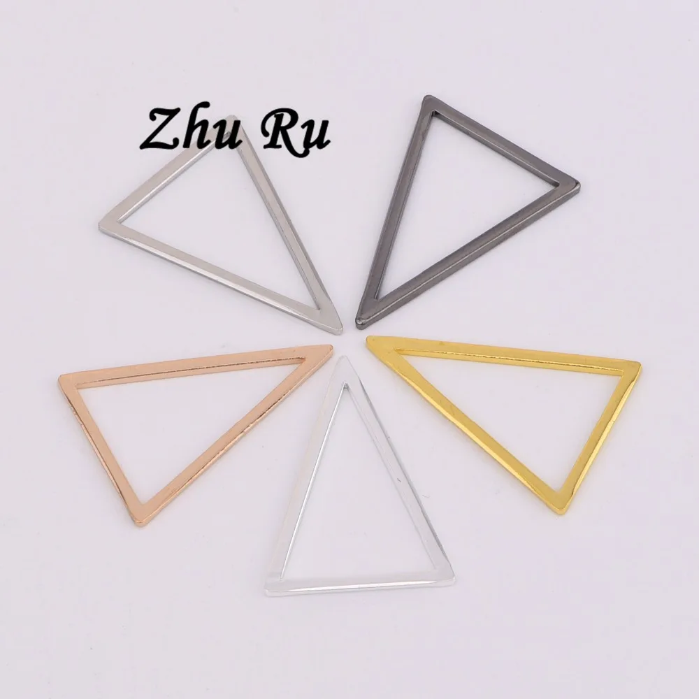 10 шт. ZHU RU 26 5*19 мм Isosceles треугольное кольцо петли акулы плавники вывески воронки