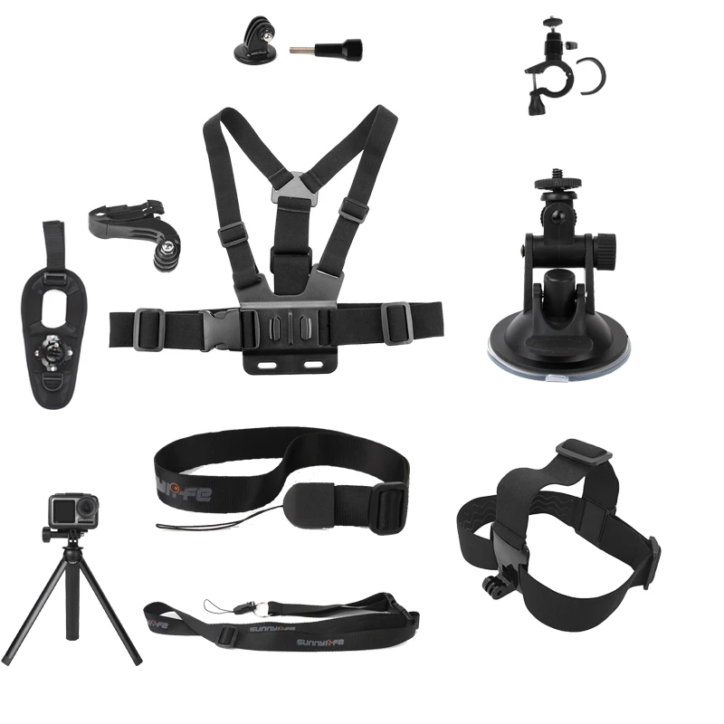 Аксессуары для Go Pro нагрудный ремешок камеры OSMO Action Gopro аксессуары мини-штатива на