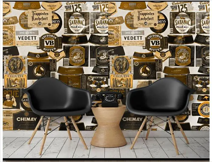 3D wallpaper custom for walls 3d wall murals Retro icon background paintings home decor bedroom | Обустройство дома