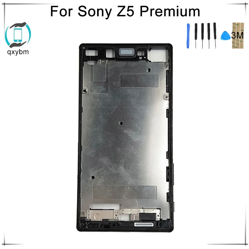 Для Sony Xperia Z5 Premium Z5P E6853 E6833 E6883 передняя рамка для мобильного телефона запасная