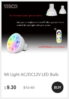 MiLight FUT012 E27 9 Вт RGB+ CCT Светодиодный прожектор лампы 110V 220V Полный Цвет дистанционного Управление WiFi смарт-лампы в виде Совместимость 4-Зона дистанционного управления