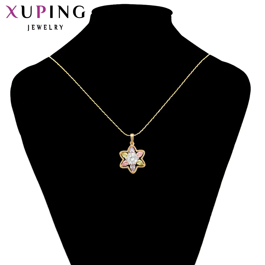 Xuping ювелирные изделия Модные Элегантные Очаровательные новые шестиугольные