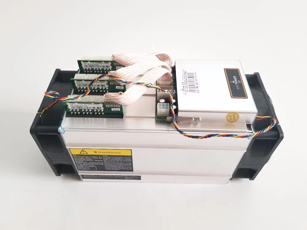Новейший AntMiner V9 4TH/S Биткоин BCH BTC BCC Майнер без источника питания лучше, чем Antminer S9 Ebit E9 Whatsminer M3