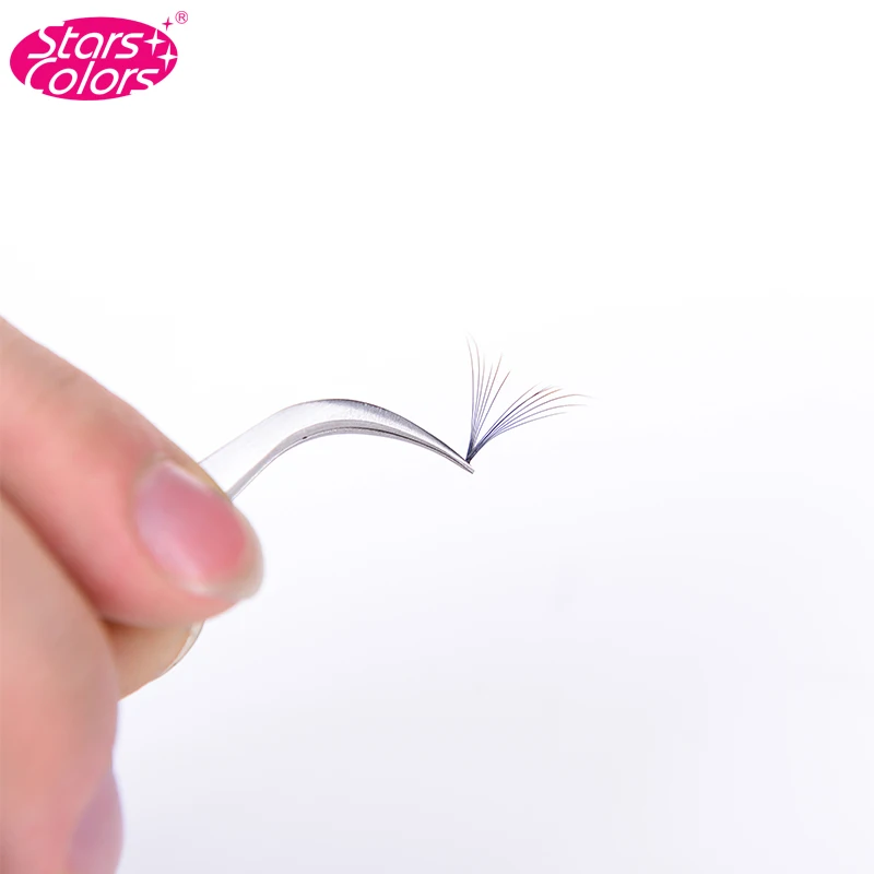 Натуральная толщина ласточкин хвост шелковые ресницы Индивидуальные