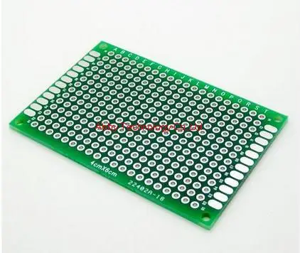 10 шт./лот 4x6 см двусторонняя печатная плата FR4 прототип DIY макетная плата|board