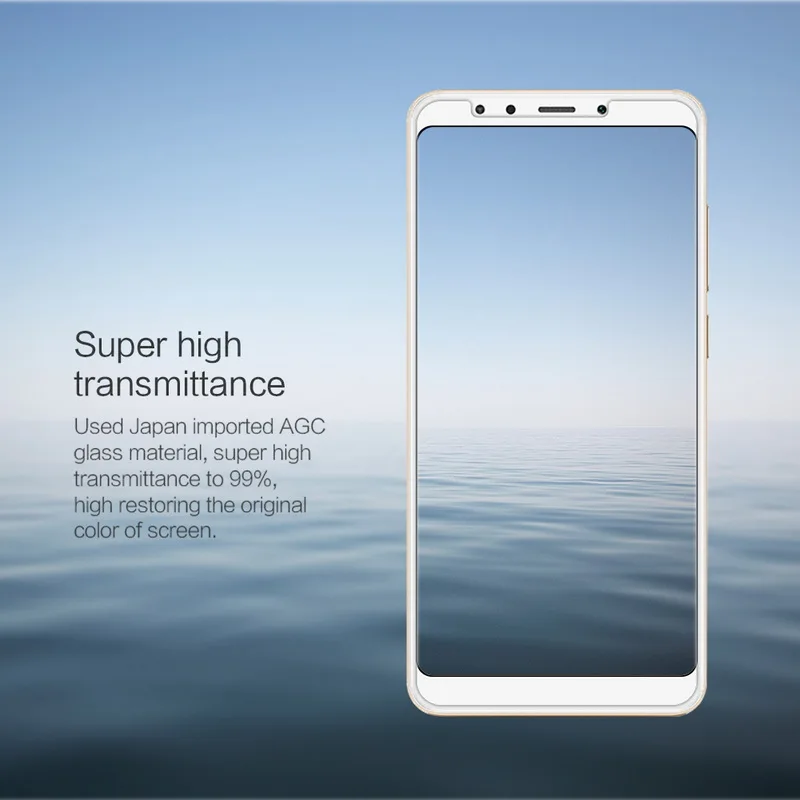Nillkin For Xiaomi Redmi 5 Plus Tempered Glass Amazing H 0.33mm Explosion-proof Screen Protector Easy Install | Мобильные телефоны