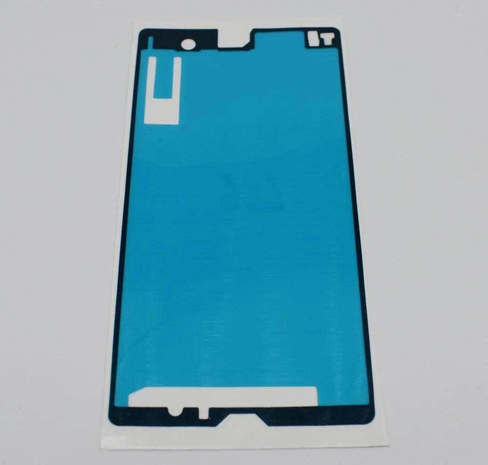 50 комплектов Крышка корпуса задняя крышка наклейка для Sony Xperia Z L36h C6602 C6603 передняя