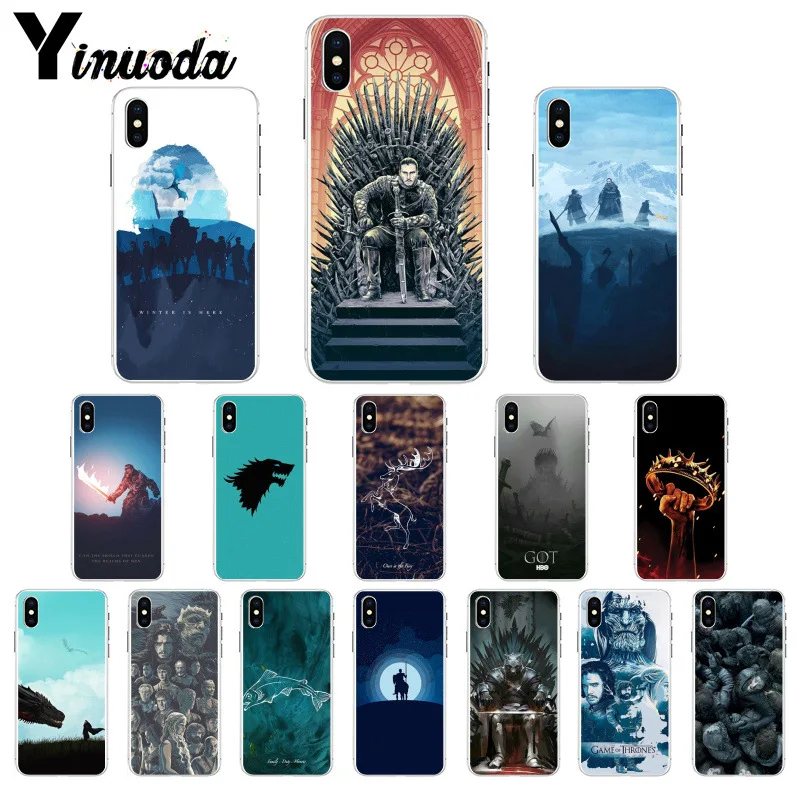 11pro MAX TheGame of Thrones House Stark Роскошный Уникальный Дизайн чехол для телефона iPhone X XS 6 6S 7