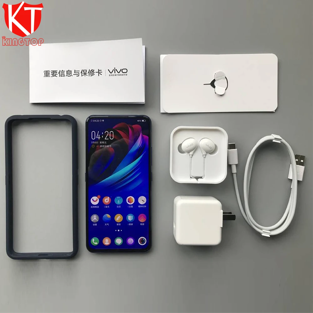 Оригинальный vivo NEX 2 Dual Экран мобильного телефона 10 Гб 128 6 39 &quot+ 5 49&quot Snapdraon 845 Octa Core 3