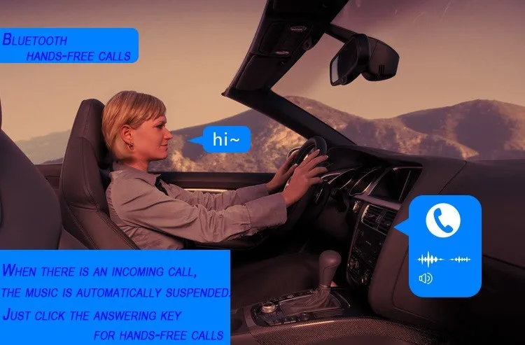 Автомобильный комплект Bluetooth, модулятор, fm-передатчик с USB зарядным устройством, MP3-плеер, поддержка USB SD карты, 3,5 мм, Aux