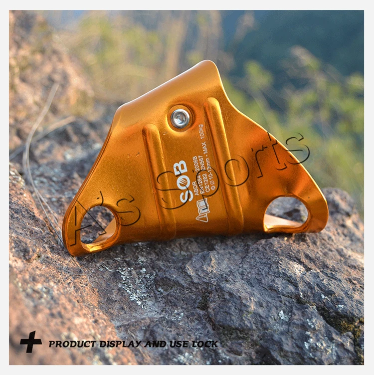 7.8cm x 11.5cm Professional Outdoor Climbing Chest Ascender Magaluma Downhill Equipment Free Shipping|equipment consoles|chest babyequipment bracket