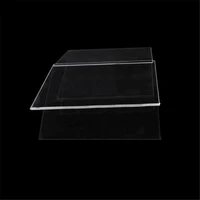 sapphire square piece al2o3 single crystal substrate epitaxial coating infrared led grade double sided throw size can be custo