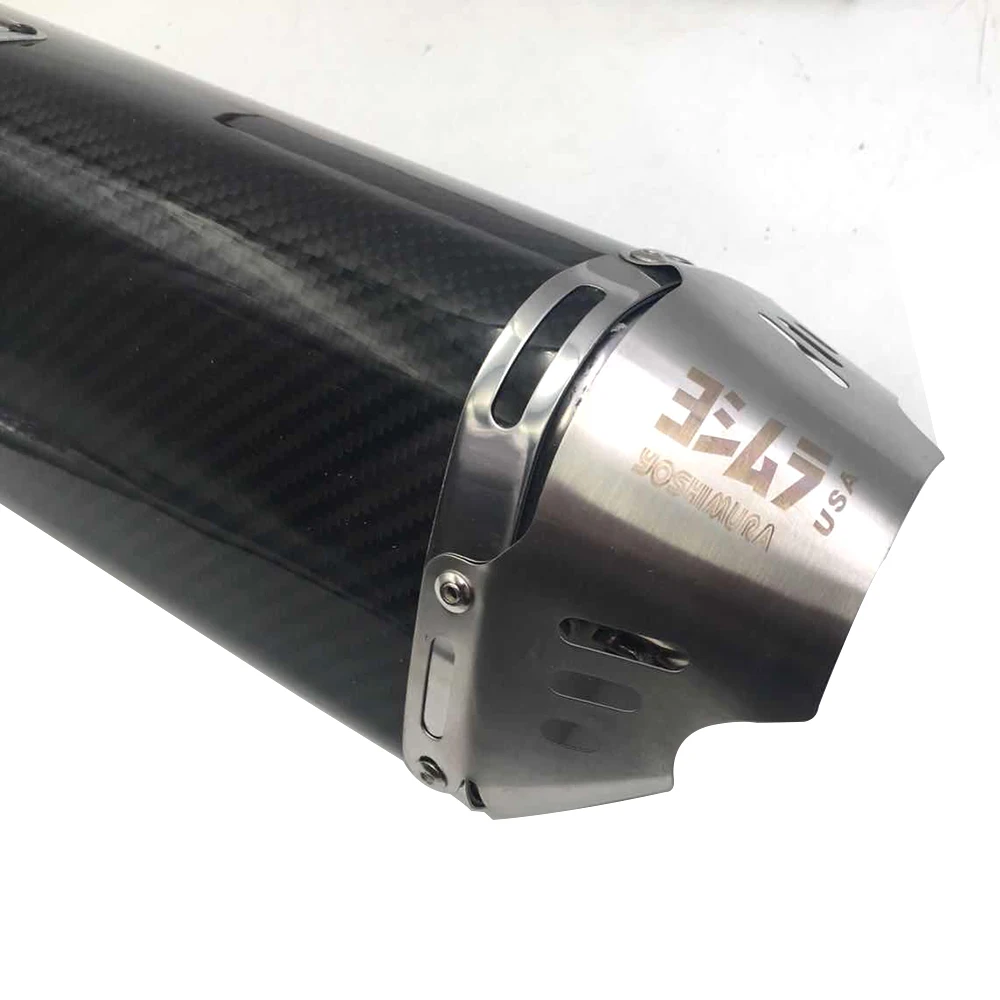 Мотоцикл Yoshimura глушитель трубы с db killer для Kawasaki Yamaha Honda KTM z800 z1000 ninja250 R6