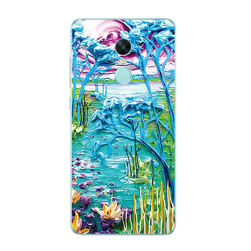 Чехлы на заказ DIY для Xiaomi 5S/5S Plus Redmi Note 4 или Pro/4X прозрачный мягкий чехол из ТПУ с