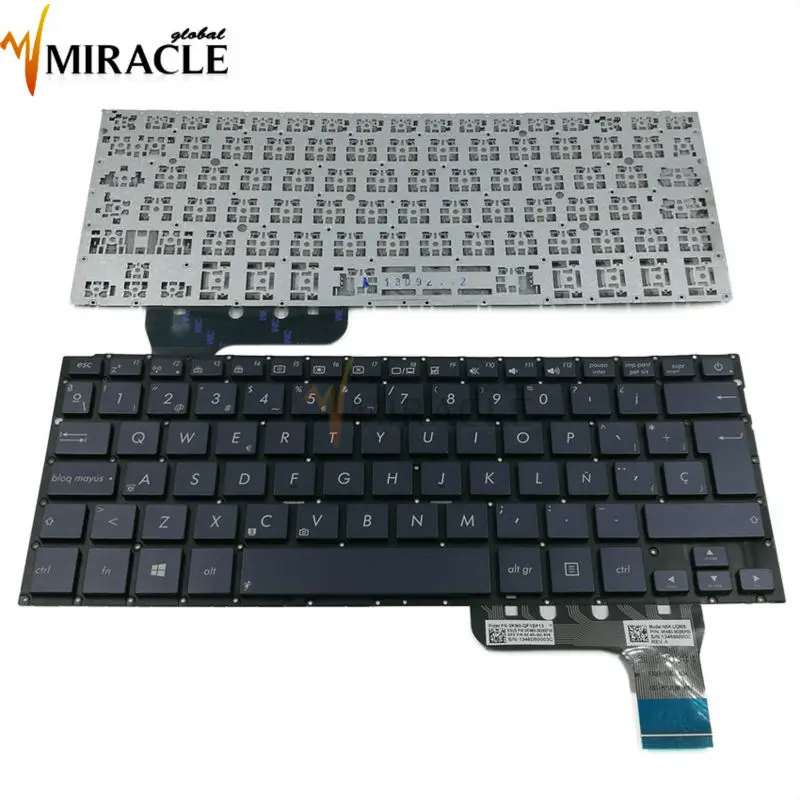 Клавиатура для ноутбука Asus Zenbook UX303 UX303LA UX303LN UX302L UX302LA UX302LG SP темно синяя|keyboard for