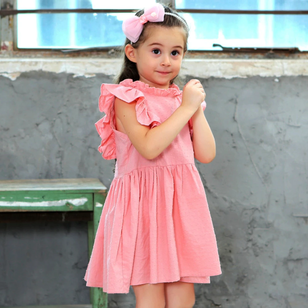 baby girl dress summer 2020 little girls dresses cotton kids princess party children clothes size for 2 3 4 5 6 7 8 years | Детская