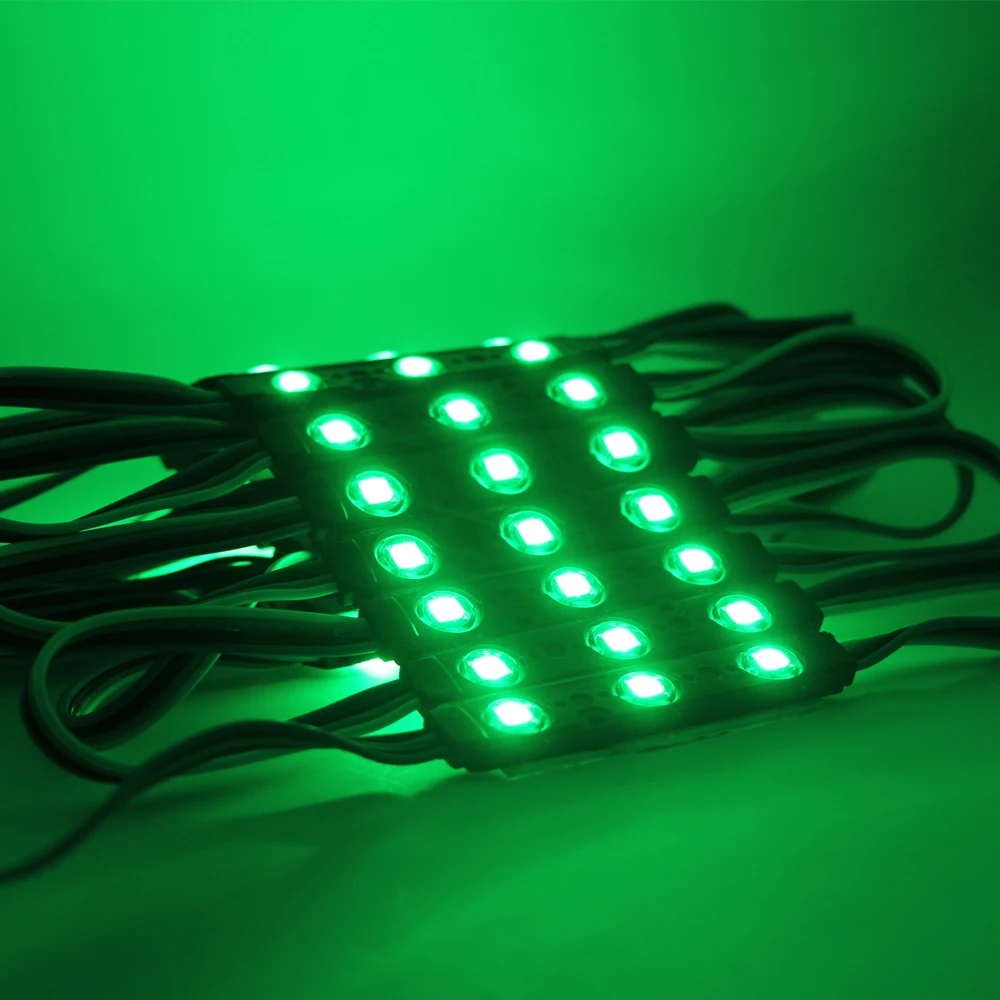 RGB светодиодный модуль рекламный свет водонепроницаемый 1 2 Вт 12 в 5050 SMD