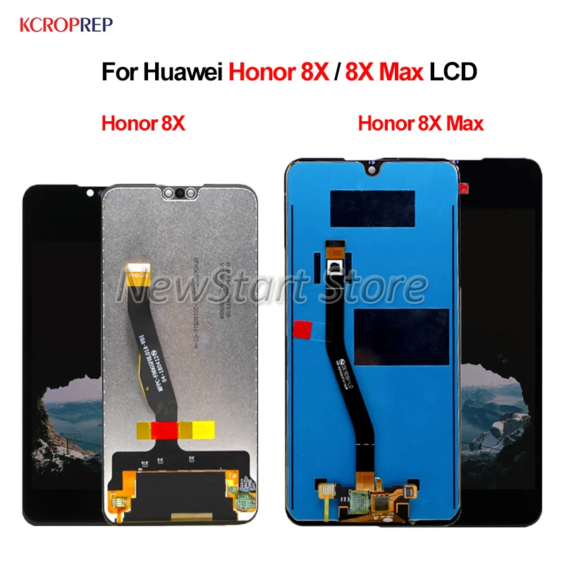 ЖК-дисплей 6 5 дюйма для Huawei Honor 8X и 7 12 дисплей с сенсорным экраном дигитайзером в