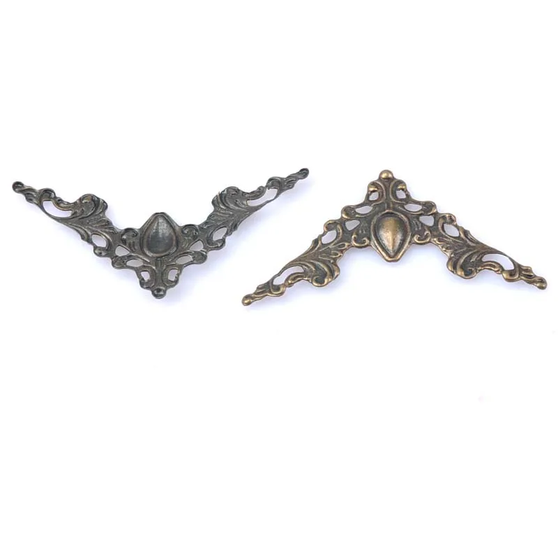 20 шт. Великолепные Металлические Альбомы для книг угловые протекторы коробки