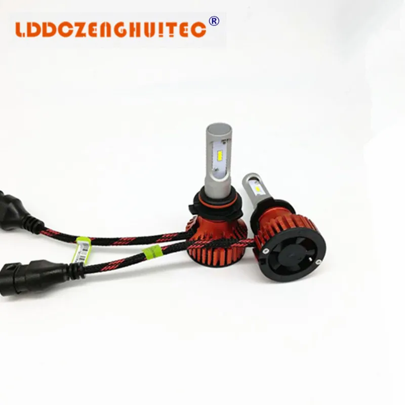 LDDCZENGHUITECCar светодиодные лампы для фар H7 LED 6500k 60W 80000 люмен автомобильные