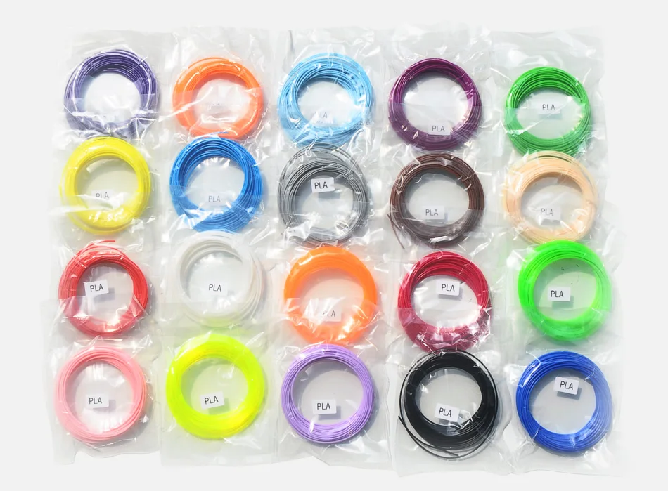 Quality product pla/abs 1.75mm 20 colors 3d printer filament pla 1.75mm 3d pen plastic 3d printer abs filament 3d filament abs