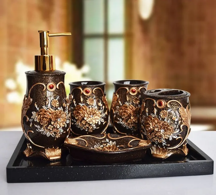 5 шт. держатель для зубных щеток|toothbrush holder|resin bathroom setbathroom set |