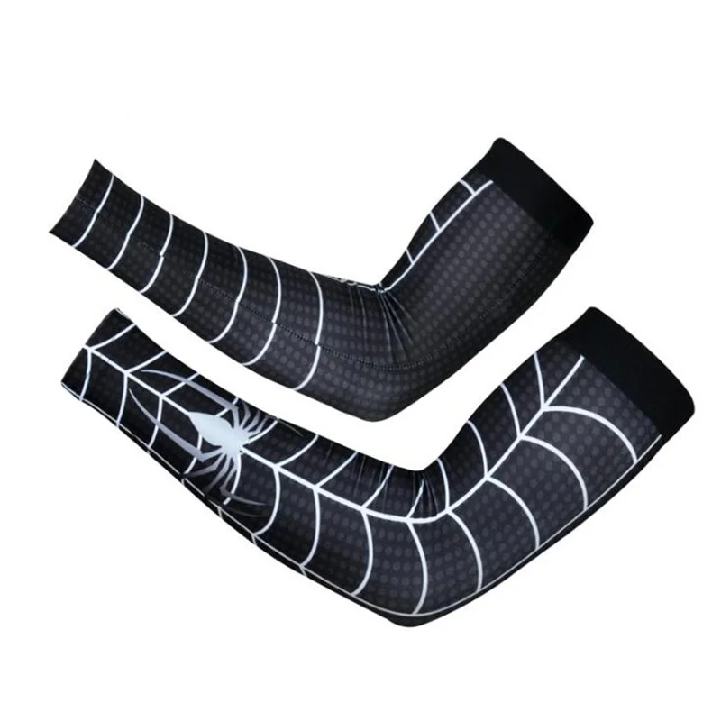 Эластичные Митенки для женщин нарукавник супер герой Для мужчин вождения