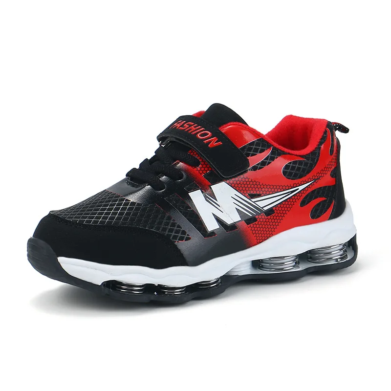 Kids Shoes Boys Sports Mesh Sneakers 2020 Spring Autumn Child Running Baby Girls Pu Leather Casual Breathable | Детская одежда и