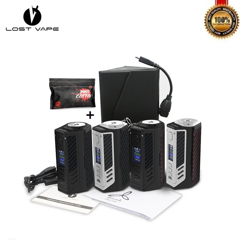 Оригинальный Lost Vape LostVape Triade DNA250C 300 Вт Питание от 3 батареек 18650 DNA 250C плата