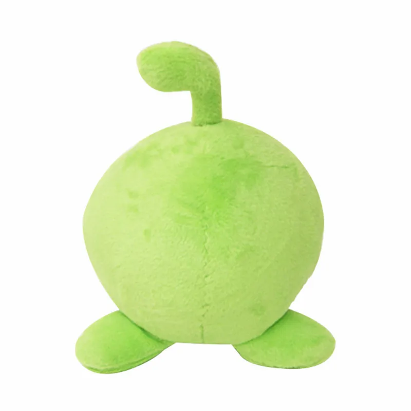 1 шт. 20 см зеленая лягушка Om Nom Frog плюшевая игрушка Большой Глаз мягкая