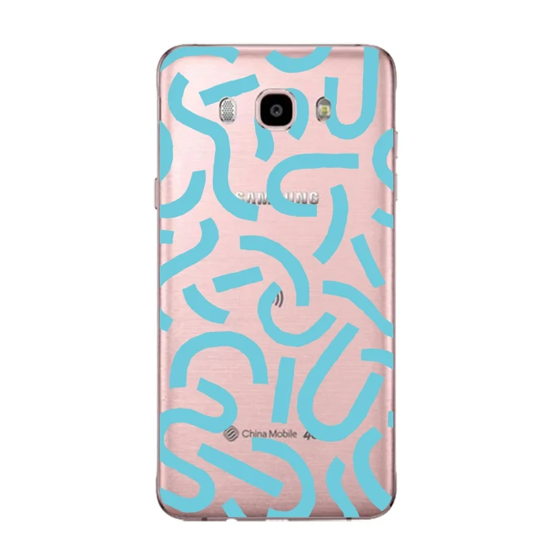 Cartoon Stars Little Hollow flower Soft Clear TPU Phone Case For Samsung J3 J5 J7 S6 S7 S8 note8 A3 A5 C7 J2prime Free Shipping | Мобильные