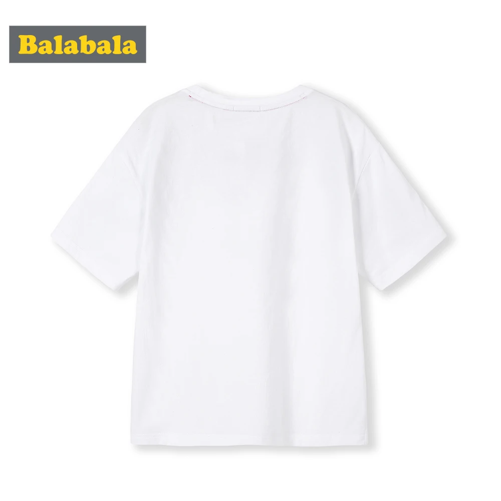 BalabalaBoy/футболка с короткими рукавами Новая летняя детская одежда 2019 года