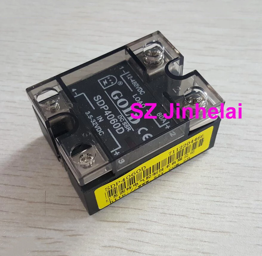 Золото SDP4060D Аутентичное Оригинальное строечное реле постоянного тока SSR 3 5-32 в