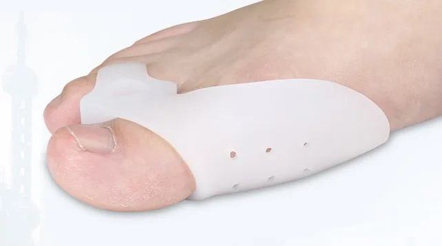 1 пара силиконовый разделитель для большого пальца ноги при вальгусной