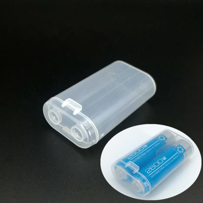 

3Pcs 18650 Battery Case Box Holder, 2x18650 Waterproof Storage Box, Rechargeable Battery Container for Power Bank