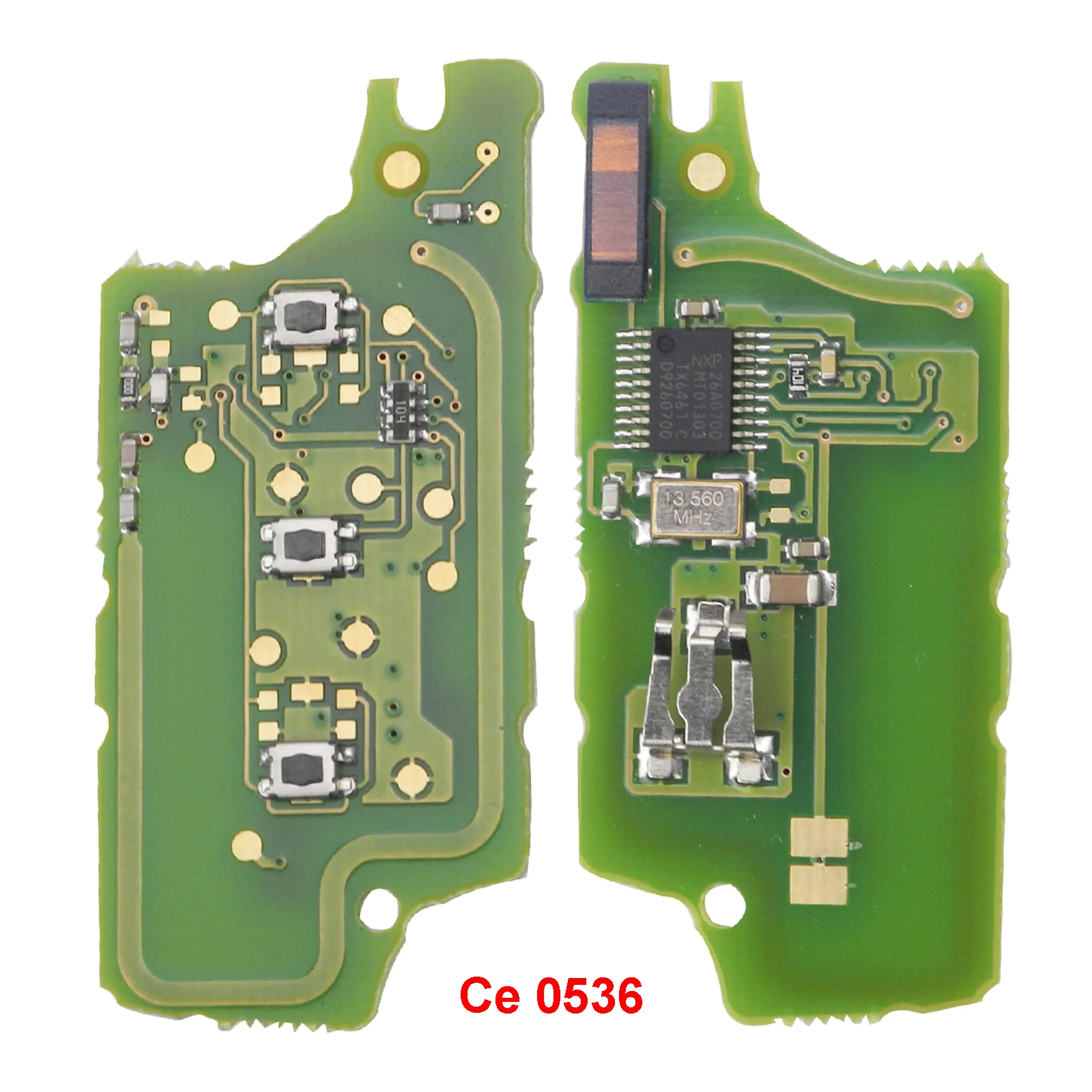 3B CE536 Jingyuqin 10p дистанционного ASK/FSK клавишной панелью для peugeot 207 307 308 407 607 807 для Citroen C2 C3 C4 C5 C6 CE523 CE536 7941 7946 Id46 - Цвет: 3B CE536