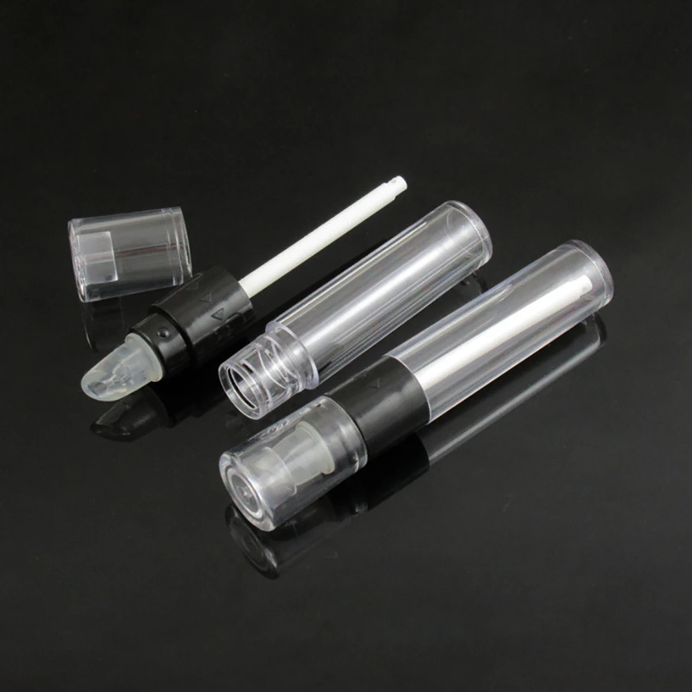 4 5 мл мини контейнеры для губ путешествий с кисточкой и силиконовой головкой