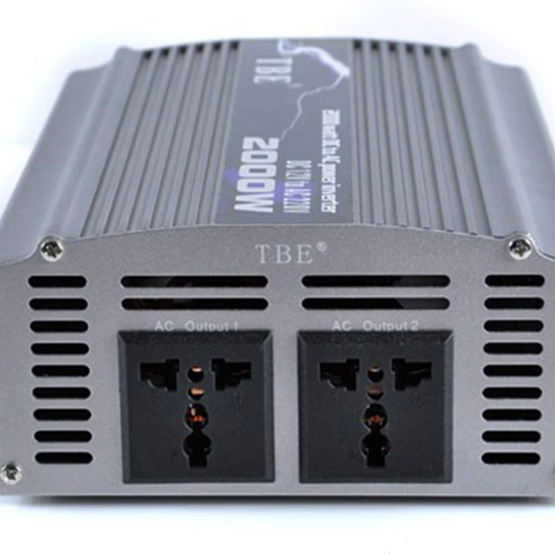 Автомобильный инвертор напряжения TBE 2000 Вт 24 В постоянного тока в 220 переменного