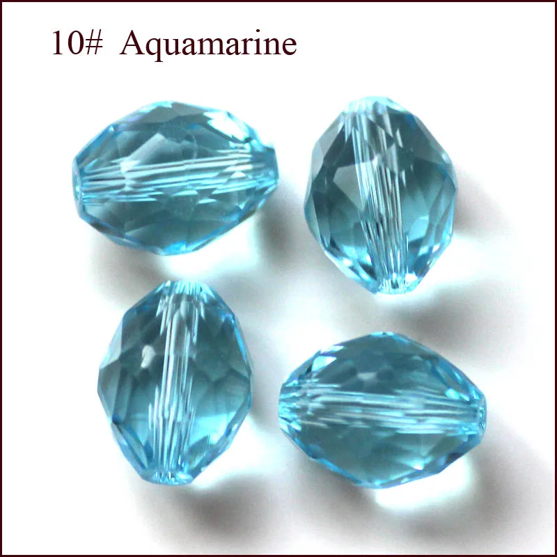 100 шт. бусины для ювелирных изделий 9 х6 мм|crystal oval|oval beadsaccessories beads |