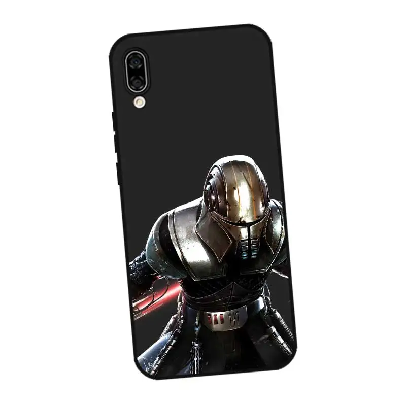 P207 Звездные войны полые Черный силиконовый чехол для huawei Honor 8C 8X9 10 20i V10 V20 Note10 Max Lite