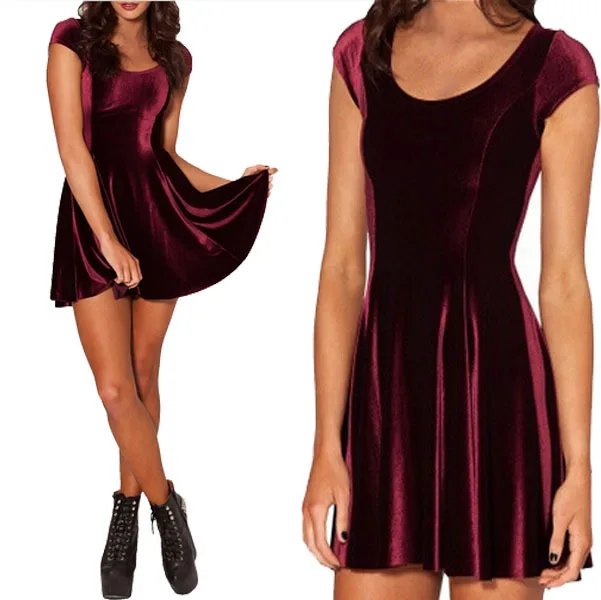 Бархатное платье болельщика 2 0 женская одежда для вечеринок Элегантные